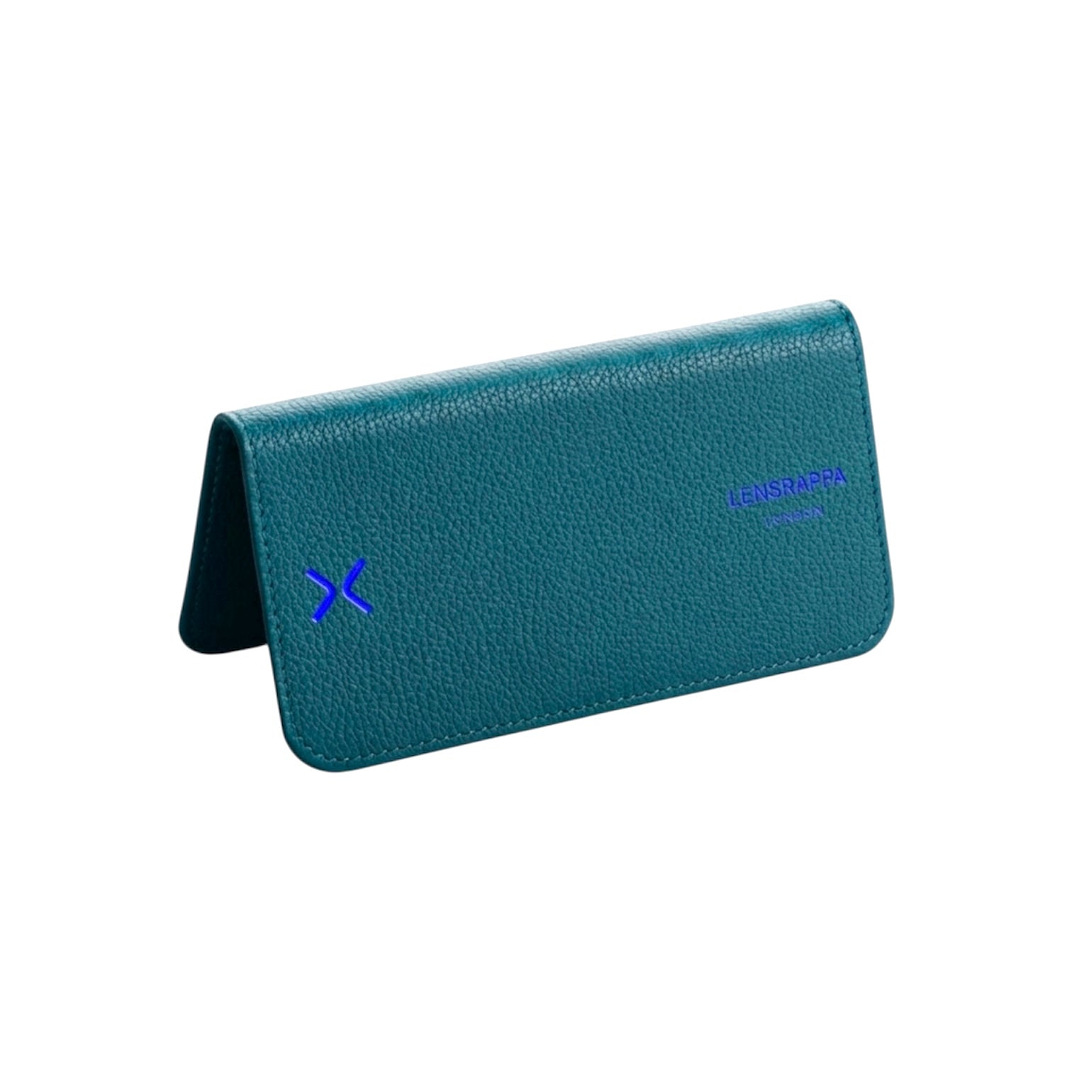 Teal Lensrappa | Flat Sunglasses Case for Handbags & Travel
